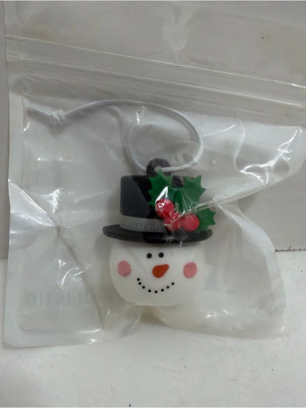 doTERRA Holiday Snowman Oil Bottle Topper Christmas Tree Ornament New
